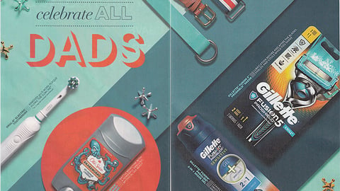 P&G 'Celebrate All Dads' FSI