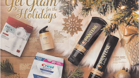 P&G 'Get Glam for the Holidays' FSI