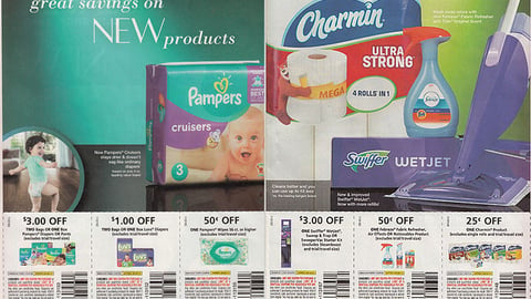 P&G 'Great Savings on New Products' FSI