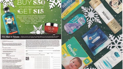 P&G 'Buy $50' FSI