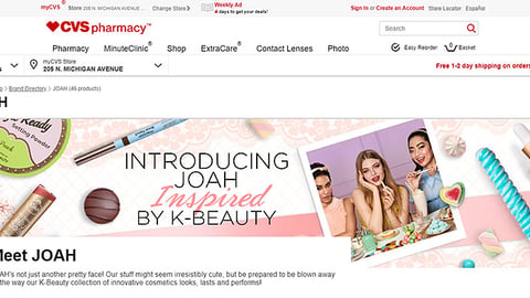 CVS Joah 'Introducing Joah' Leaderboard Ad