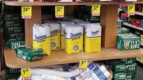 CVS/Pharmacy Y Mas Coffee Endcap