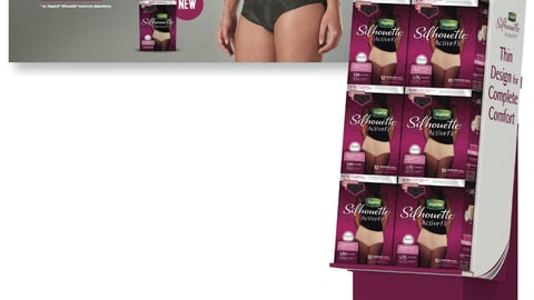 Depend Silhouette 'Underwareness' Activation