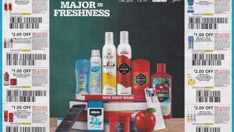 P&G 'Major In Freshness' FSI