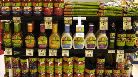 Safeway O Organics Display