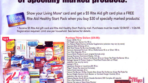 Rite Aid 'Healthy Start' Feature