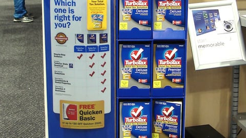 TurboTax Floorstand