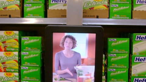 Hefty Walmart Smart Network Ad