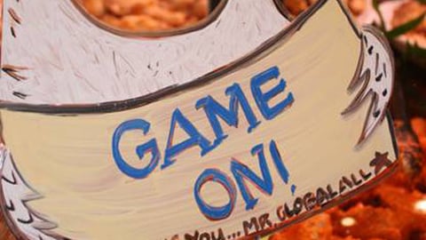 Whole Foods Store-Level 'Game On' Sign