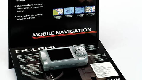 Delphi Navigational System Counter Display