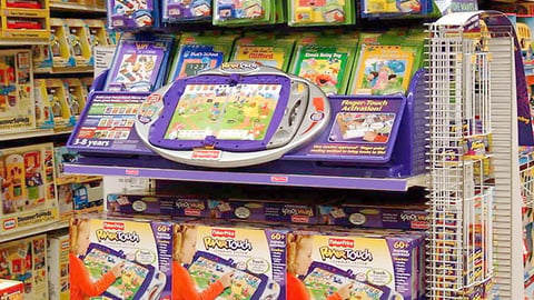 Fisher-Price PowerTouch Interactive Shelf Display