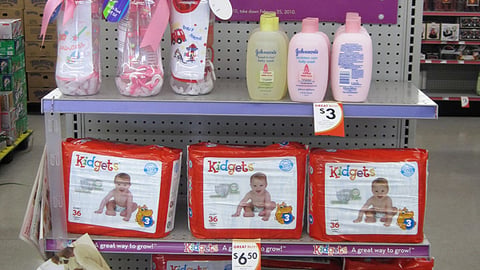 Family Dollar Kidgets Endcap