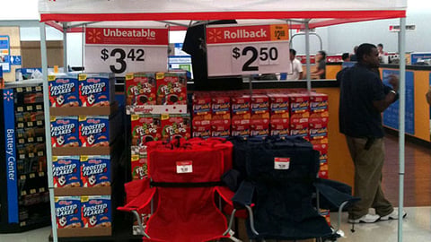 Kellogg's NASCAR Tent