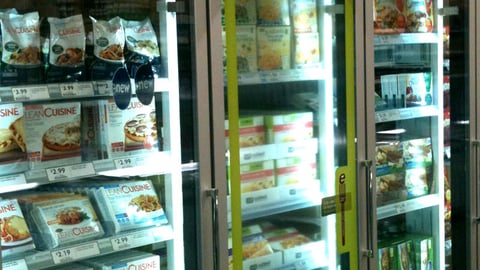 Fresh & Easy EatWell Cooler Signage