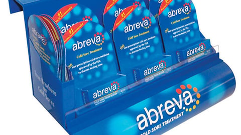 Abreva Tabletop Display