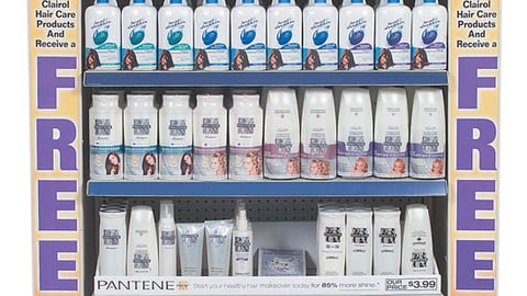 Walgreens P&G Endcap