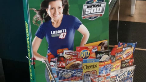 Kroger Daytona 500 3D Standee