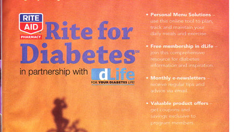 Rite Aid 'Rite for Diabetes' Ad