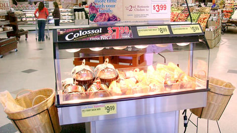 Smith's Rotisserie Chicken Display