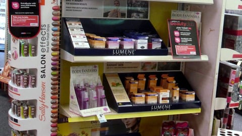 CVS Lumene Endcap