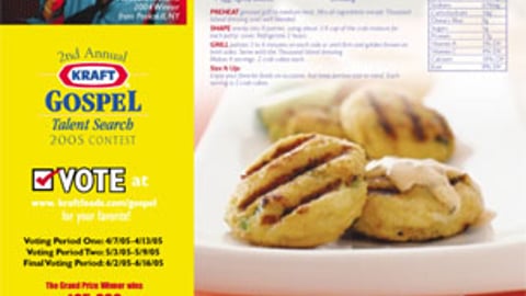 Kraft Gospel Talent Search Ad