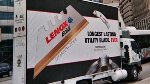 Lenox Gold Tour Truck
