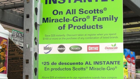 Lowe's Scotts Incentive Violator