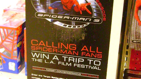 Target/Sony 'Spider-Man 3' Side Panel