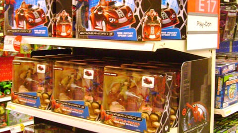 Target 'Spider-Man 3' Endcap