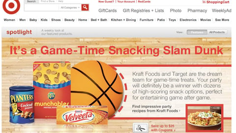 Target Kraft 'Slam Dunk' Spotlight Ad