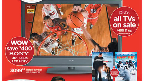 Circuit City '3 Point Play' Circular Cover