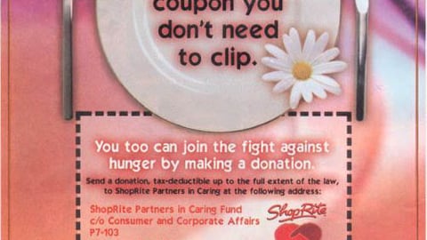 ShopRite FSI Back Cover