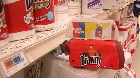 Brawny Coupon Dispenser