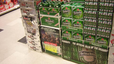 Heineken Grammy Signage