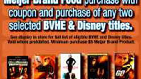 Meijer/Disney Private Label Feature