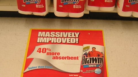 Brawny Floor Cling
