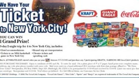 Giant Eagle/Coke/Kraft Feature