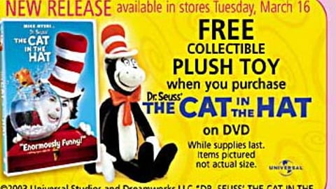 Kmart 'Cat in the Hat' Feature
