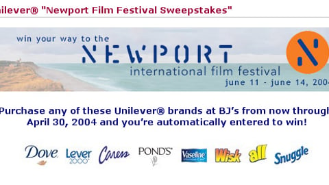 BJ's/Unilever Sweepstakes