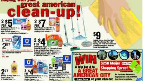 Meijer/Lysol Feature