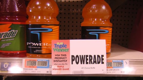 Stop & Shop Jimmy Fund Shelf Sign