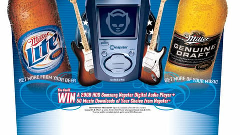 Miller '50 Years of Rock' Window 1 Case Card