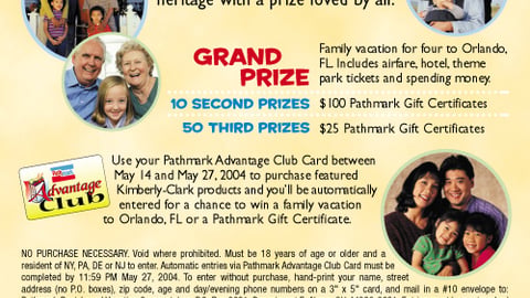 Pathmark/ Kimberly-Clark Feature