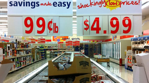 Save-a-Lot 'Shockingly Low' Sign