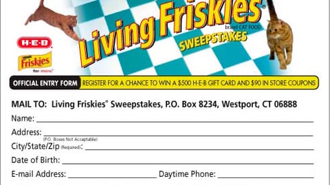 H-E-B/Friskies Feature
