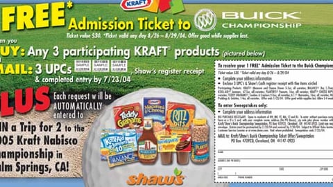 Shaw's/Kraft Feature