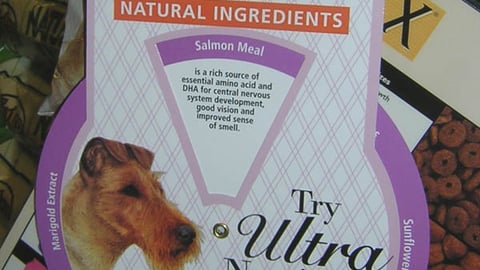 Nutro Shelf Sign