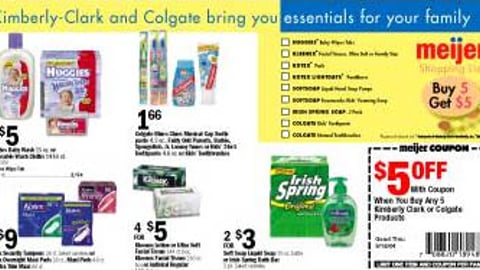 Meijer/Kimberly-Clark/ Colgate-Palmolive Feature
