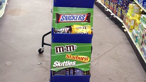 Masterfoods Multi-Brand Floorstand