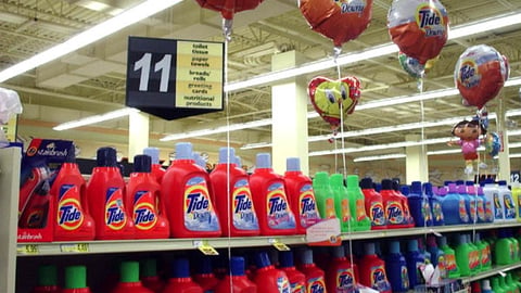Tide with a Touch of Downy In-Line Display